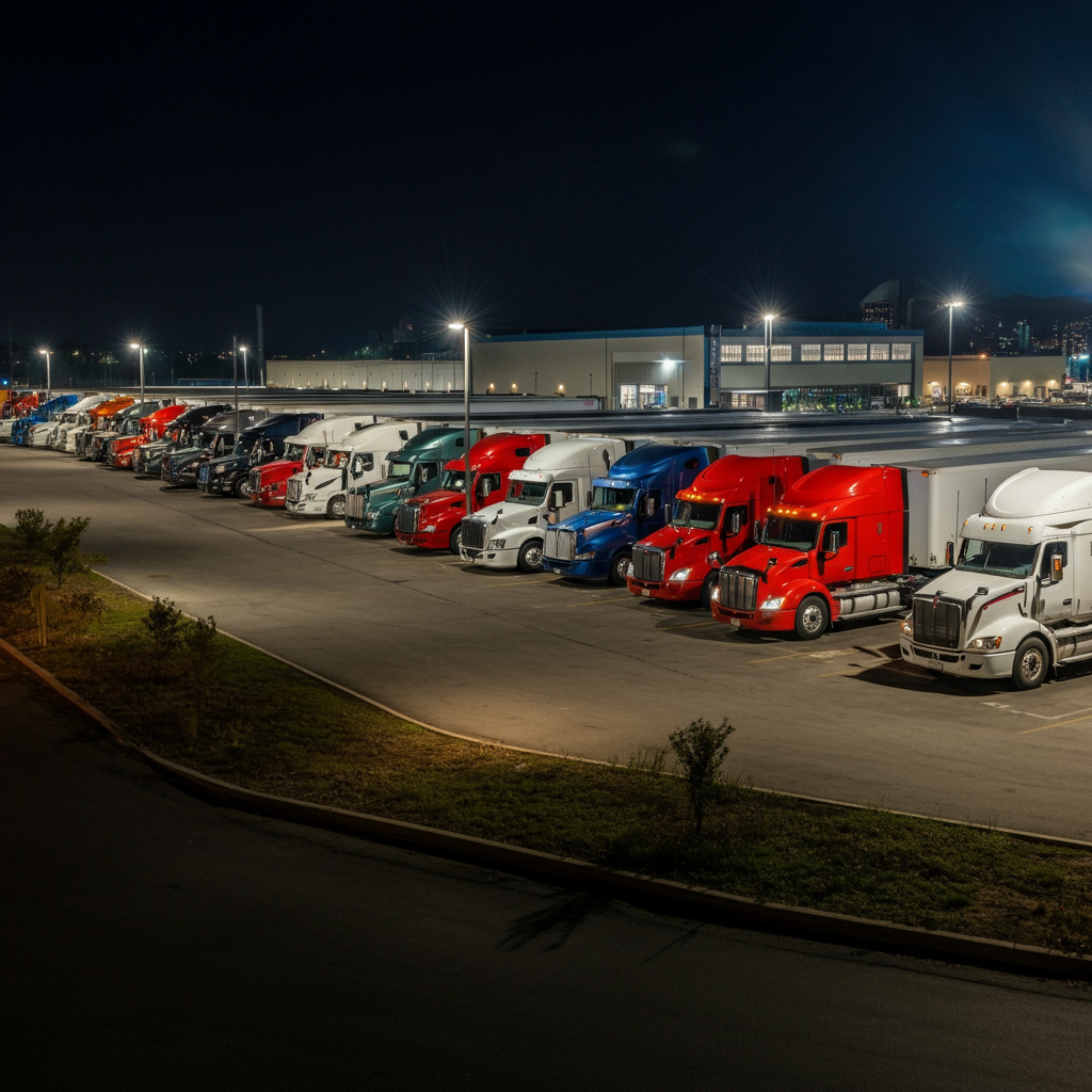 Commercial Fleet Parking Shortage